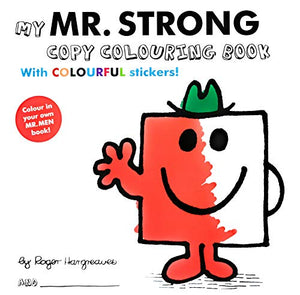 Mr Men Mr Strong Colouring 