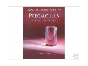 PreCalculus Instructors Annotated Sixth Edition 