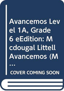 Avancemos eEdition DVDROM  Spanish Edition 