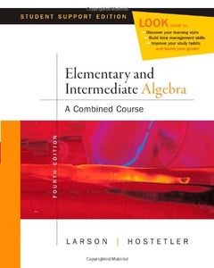 Elementary and Intermediate Algebra Student Support Edition 