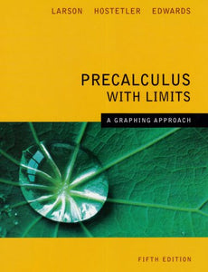 Precalculus with Limits 
