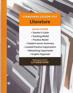 McDougal Littell Literature Grade 9 Standards Lesson File 