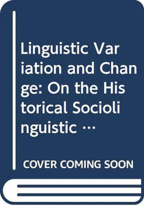 Linguistic Variation and Change 