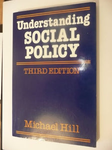 Understanding Social Policy 