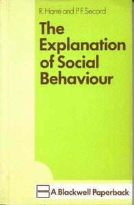 The Explanation of Social Behaviour 