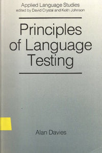 Principles of Language Testing 