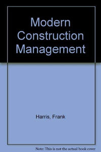 Modern Construction Management 