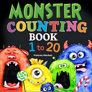 Monster Counting Book 1 to 20 