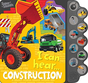 10-Button Super Sound Books - I Can Hear Construction 