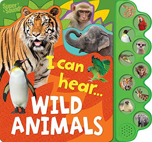 10-Button Super Sound Books - I Can Hear Wild Animals 