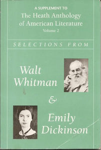 Selections from Walt Whitman and Emily Dickinson 