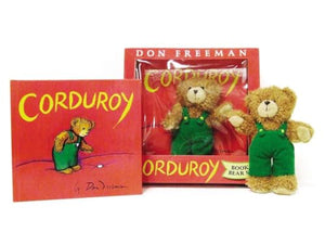 Corduroy Book and Bear 