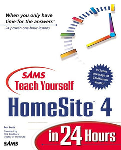 Sams Teach Yourself HomeSite 4 in 24 Hours 