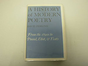 History of Modern Poetry 