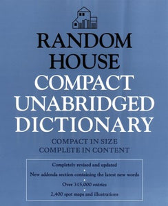 Random House Compact Unabridged Dictionary 