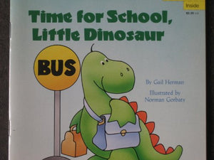 Time for School, Little Dinosaur 