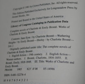 Works of C E Bronte 