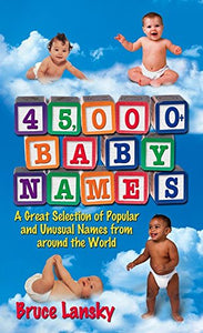 45,000+ Baby Names 