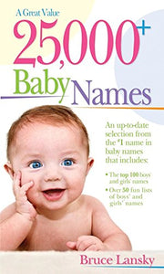 25,000+ Baby Names 