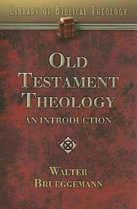 Old Testament Theology 