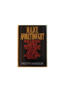 Malice Aforethought 