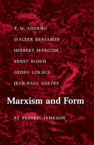 Marxism and Form 