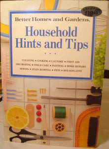 Household Hints and Tips 