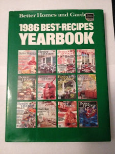 Better Homes and Gardens 1986 Best-Recipes Yearbook 