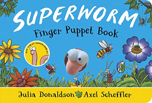 Superworm Finger Puppet Book - the wriggliest, squiggliest superhero ever! 