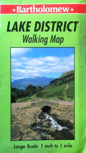 Lake District Walking Map 