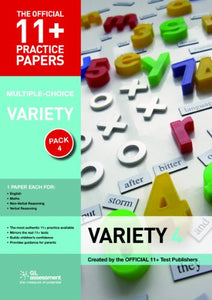 11+ Practice Papers, Variety Pack 4, Multiple Choice 