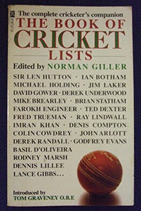 Book of Cricket Lists 