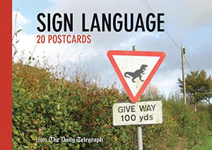 Daily Telegraph Sign Language Postcard Book 