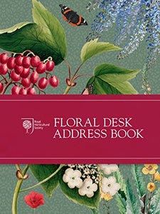 RHS Floral Desk Address Book 