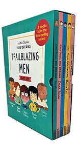 Little People, Big Dreams Trailblazing Men Gift 5 Books Box Collection Set (Stephen Hawking, Bruce Lee, David Bowie, Muhammad Ali, Mahatma Gandhi) 