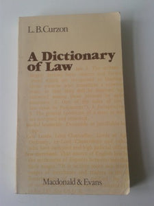 Dictionary of Law 