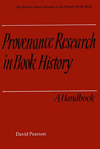 Provenance Research in Book History 