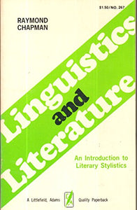 Linguistics and Literature 