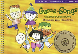 Game-songs with Prof Dogg's Troupe (Book + CD) new cover 