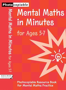 Mental Maths in Minutes for Ages 5-7 