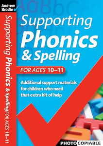 Supporting Phonics and Spelling 