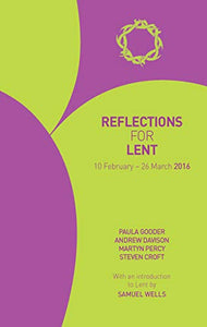 Reflections for Lent 2016 