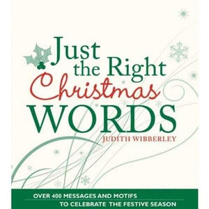 Just the Right Christmas Words 