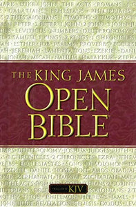 The King James Open Bible 