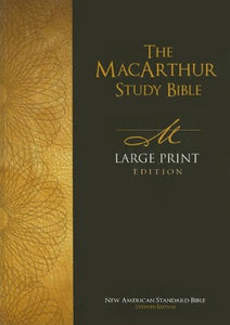 MacArthur Study Bible-NASB-Large Print 