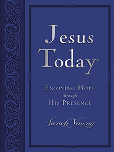 Jesus Today, Large Text Blue Leathersoft, with Full Scriptures 