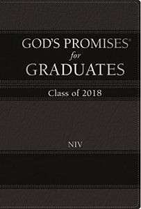 God's Promises for Graduates: Class of 2018 - Black NIV 