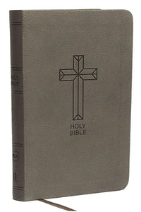 NKJV, Thinline Bible, Compact, Leathersoft, Black, Red Letter, Comfort Print 