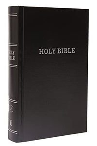 KJV, Pew Bible, Large Print, Hardcover, Black, Red Letter, Comfort Print 