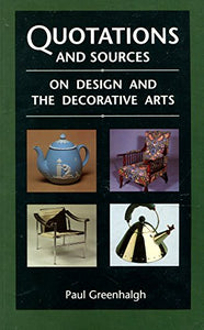 Quotations on Design and Material Culture 